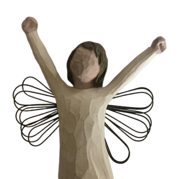 Vintage Willow Tree Angel of Courage Collectible Figurine - Picture 9 of 9